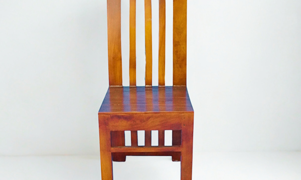 Solid Teak Wood Dining Chairs – Set of 6 Wooden Chairs – Solid Wood Chairs for Dining & Everyday Use (CMP-0008T)